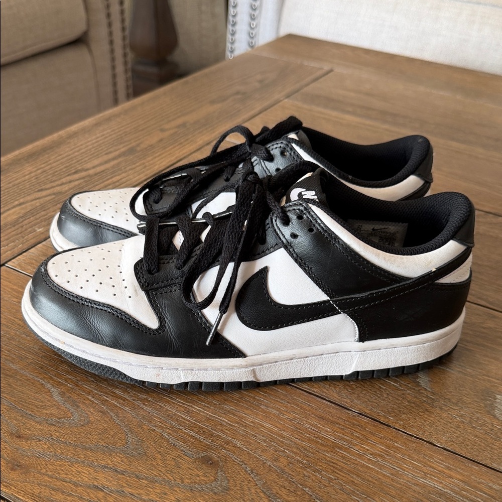 Nike Black and White Low-Top Sneakers